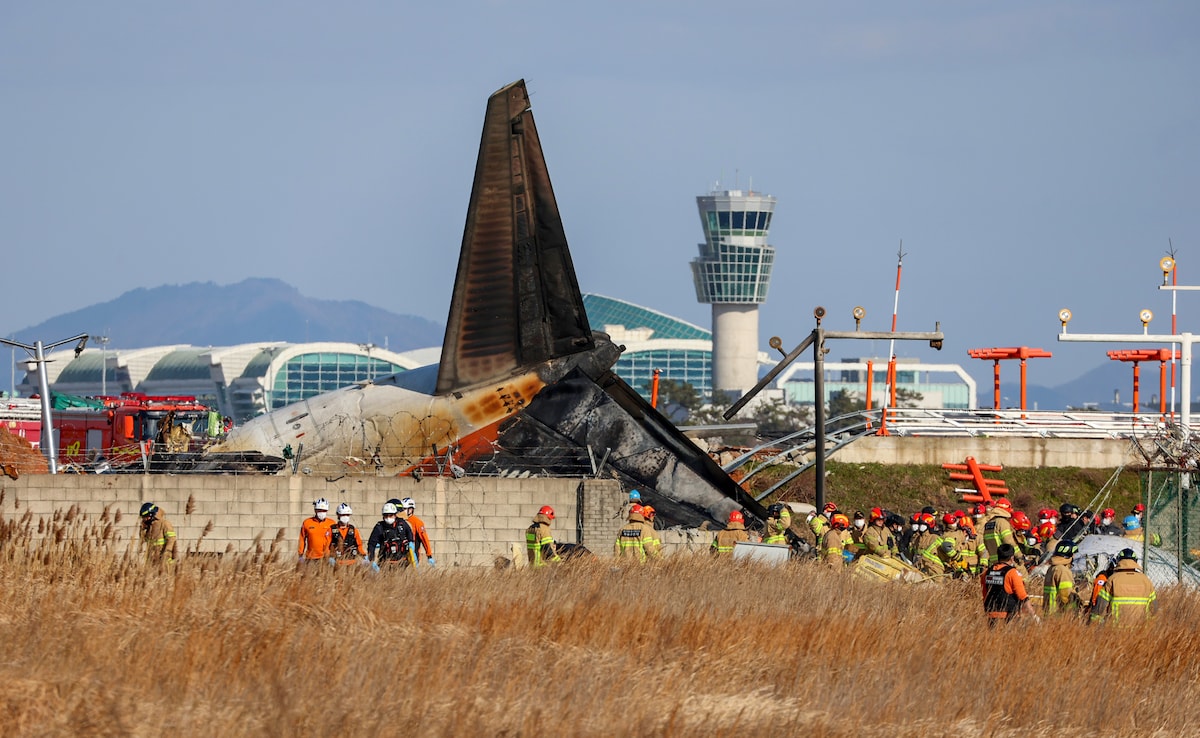 Plane crash south korea today